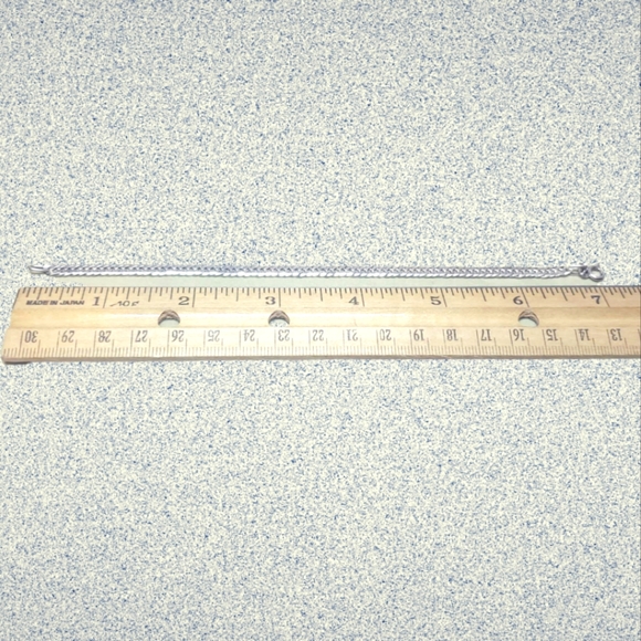 7 in. Sterling Silver Link Bracelet - Picture 5 of 8